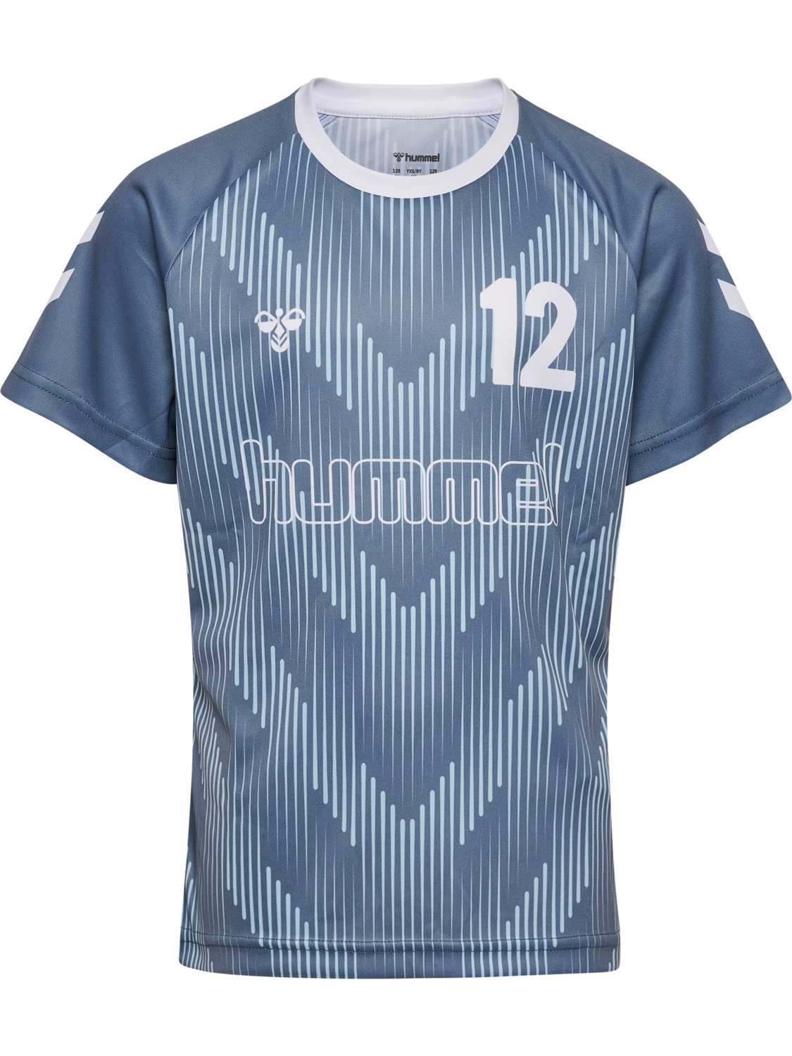 hmlJR REG SOCCER 12 T-SHIRT SS, FLINT STONE, packshot