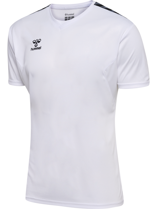 hmlAUTHENTIC PL JERSEY S/S, WHITE, packshot