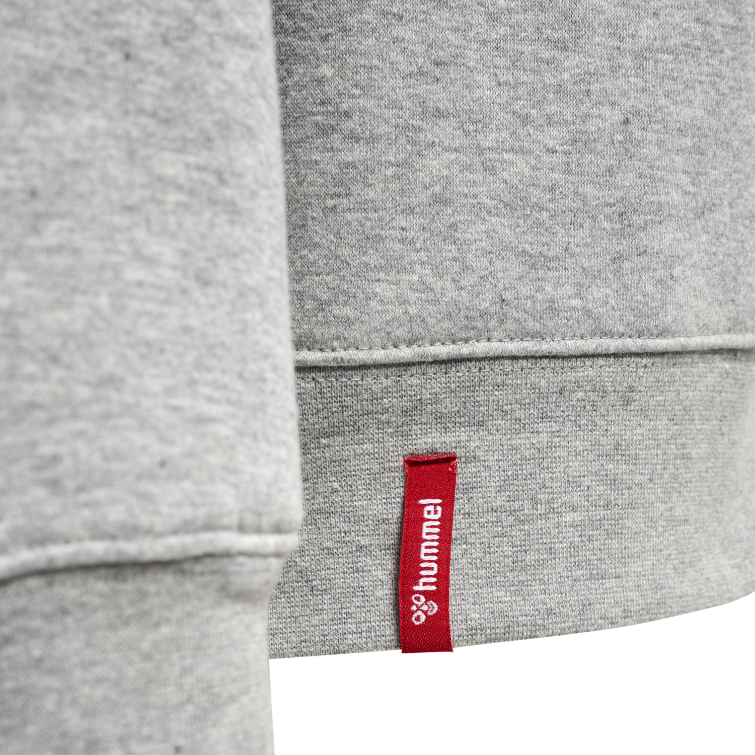 hmlRED HEAVY SWEATSHIRT, GREY MELANGE, packshot