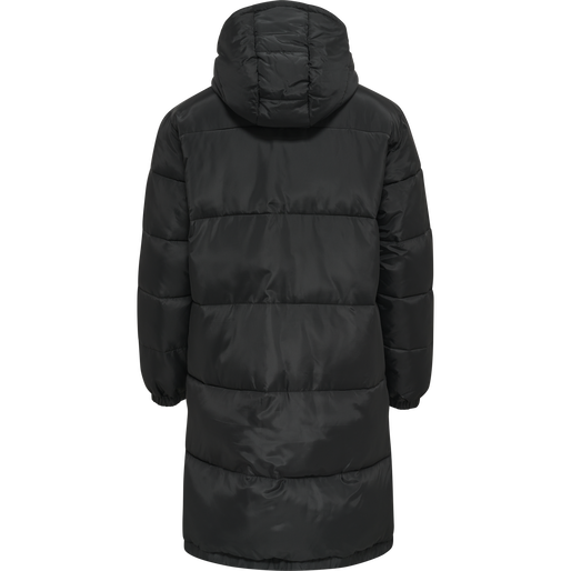 hmlLGC NICOLA LONG PUFF COAT, BLACK, packshot