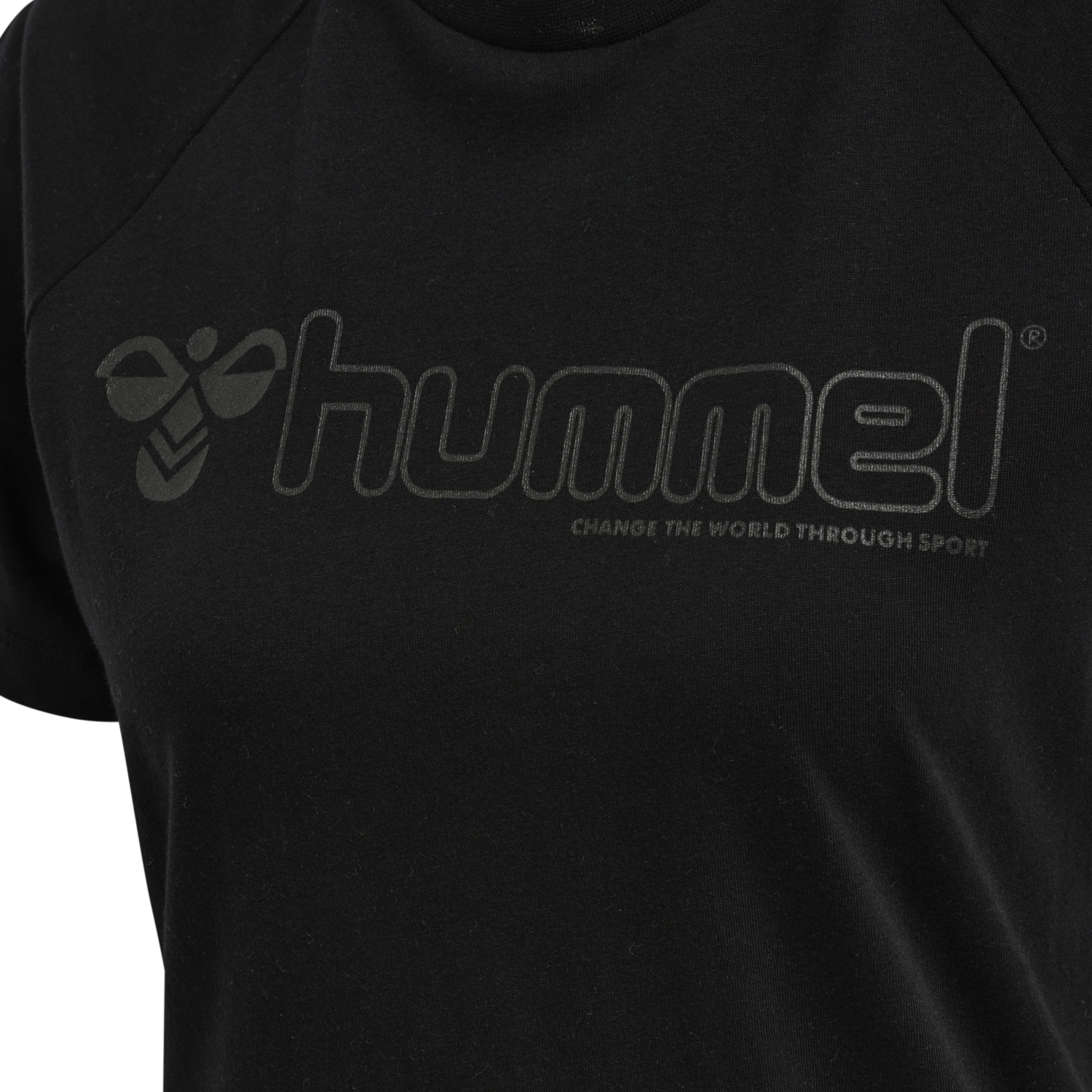 hmlNONI 2.0 T-SHIRT, BLACK, packshot