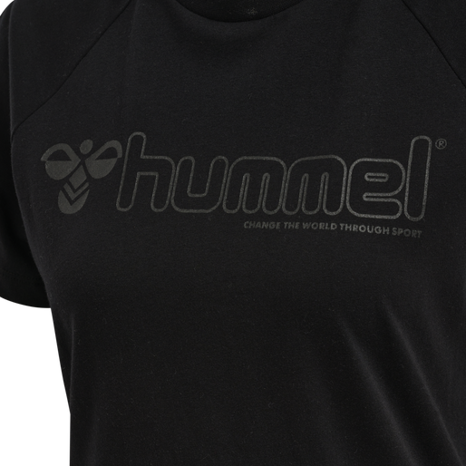 hmlNONI 2.0 T-SHIRT, BLACK, packshot