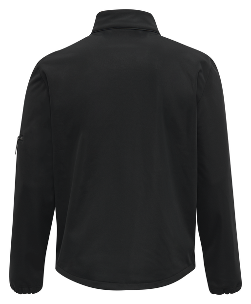 hmlNORTH SOFTSHELL JACKET, BLACK, packshot