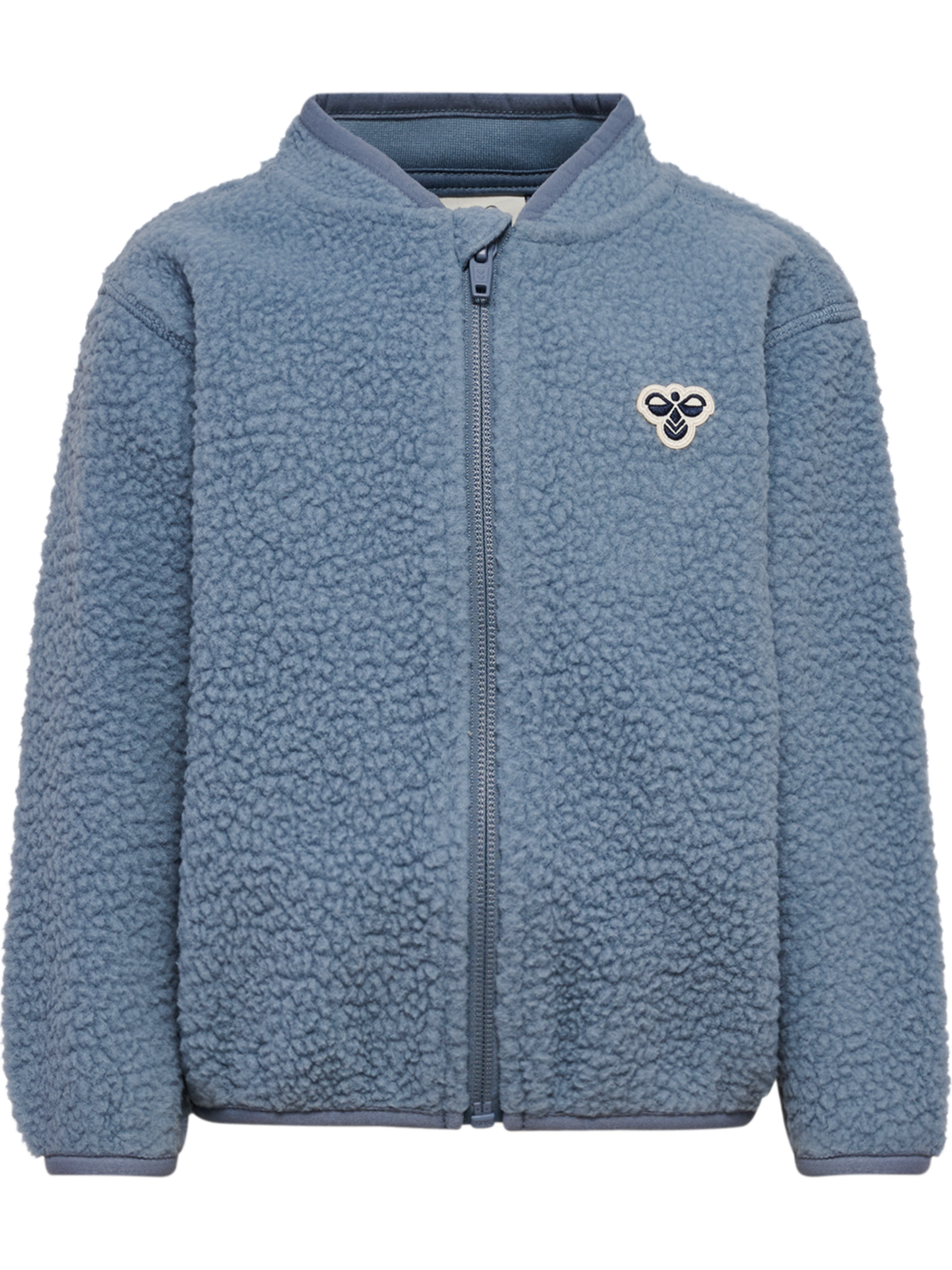 hmlMINI ATLAS FLEECE ZIP JACKET, FLINT STONE, packshot