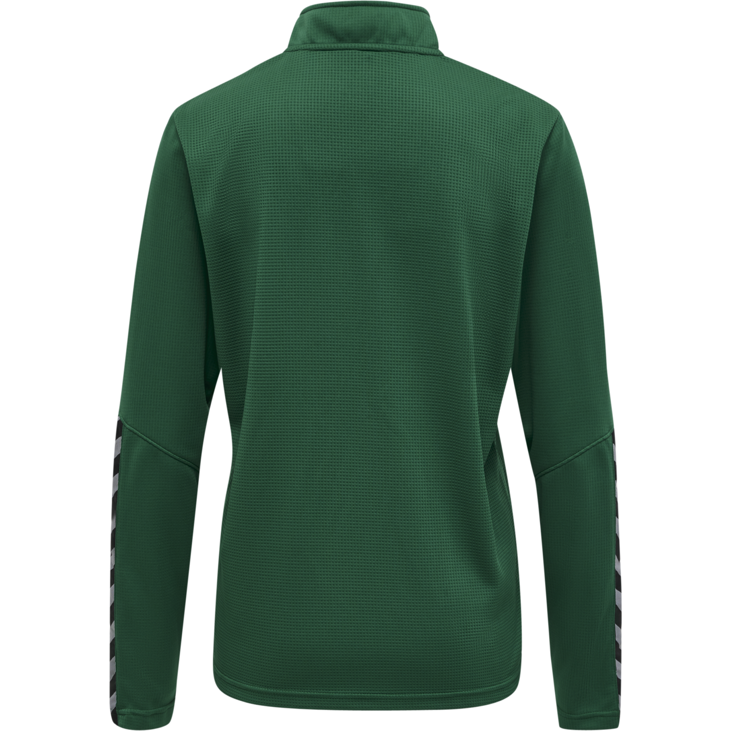 hmlAUTHENTIC HALF ZIP SWEATSHIRT WOMAN, EVERGREEN, packshot