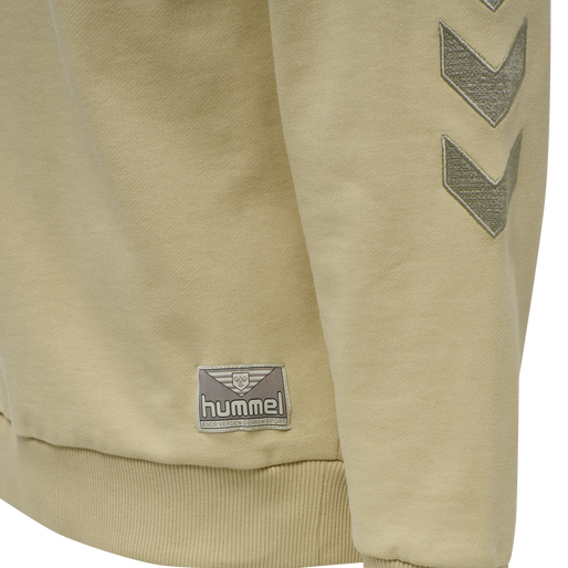 hmlURBAN SWEATSHIRT, PALE KHAKI, packshot