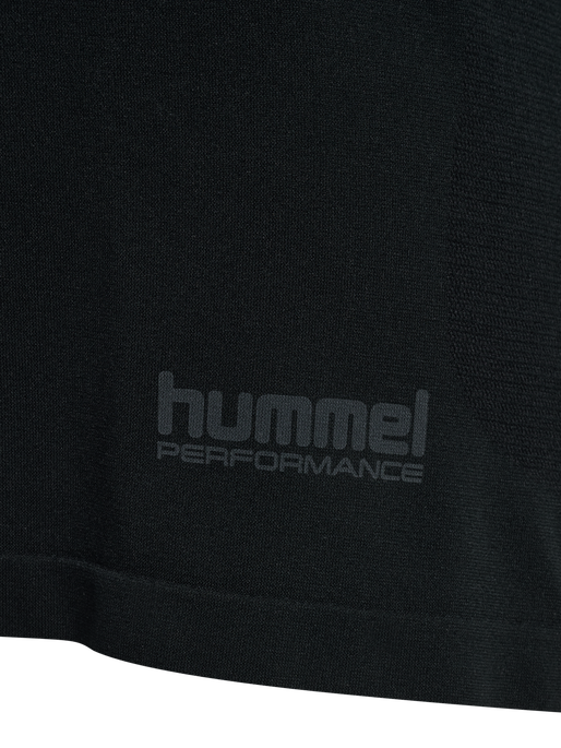 hmlHIIT SEAMLESS T-SHIRT S/S, BLACK, packshot