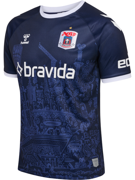AGF 23/24 AWAY JERSEY S/S, 7026, packshot
