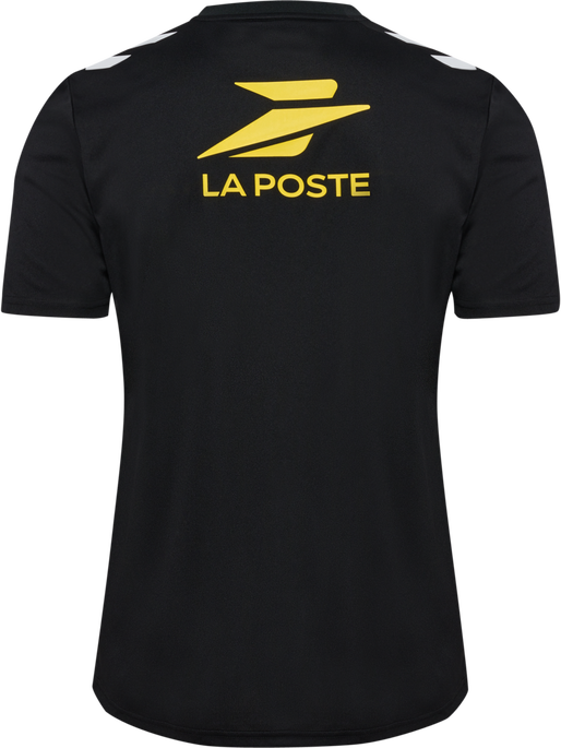 FFHB NEW REFEREE JERSEY S/S, BLACK WO SPONSOR, packshot