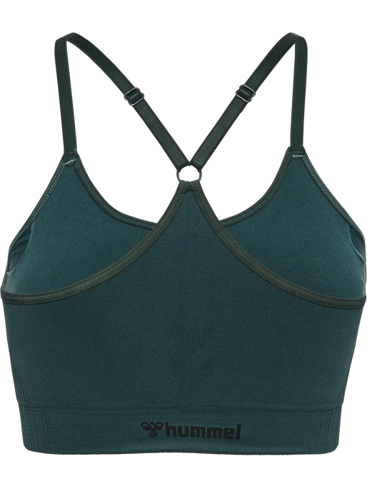 hmlMT DEFINE SEAMLESS PADDED BRA, GREEN GABLES, packshot