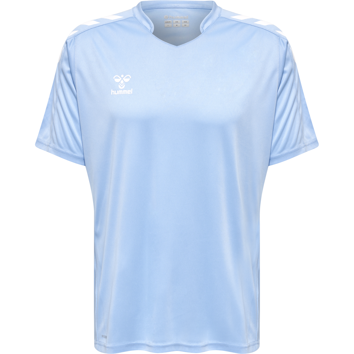 hmlCORE XK POLY JERSEY S/S, ARGENTINA BLUE, packshot
