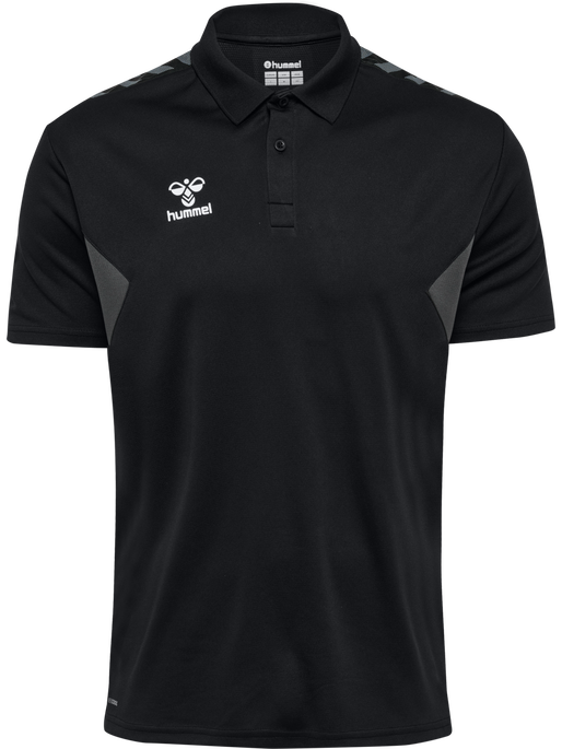 hmlAUTHENTIC FUNCTIONAL POLO, BLACK hmlAUTHENTIC FUNCTIONAL POLO, BLACK, packshot