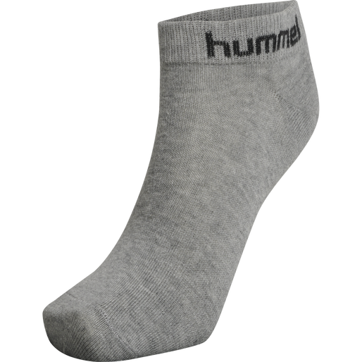 hmlTORNO 3-PACK SOCK, GREY MELANGE, packshot