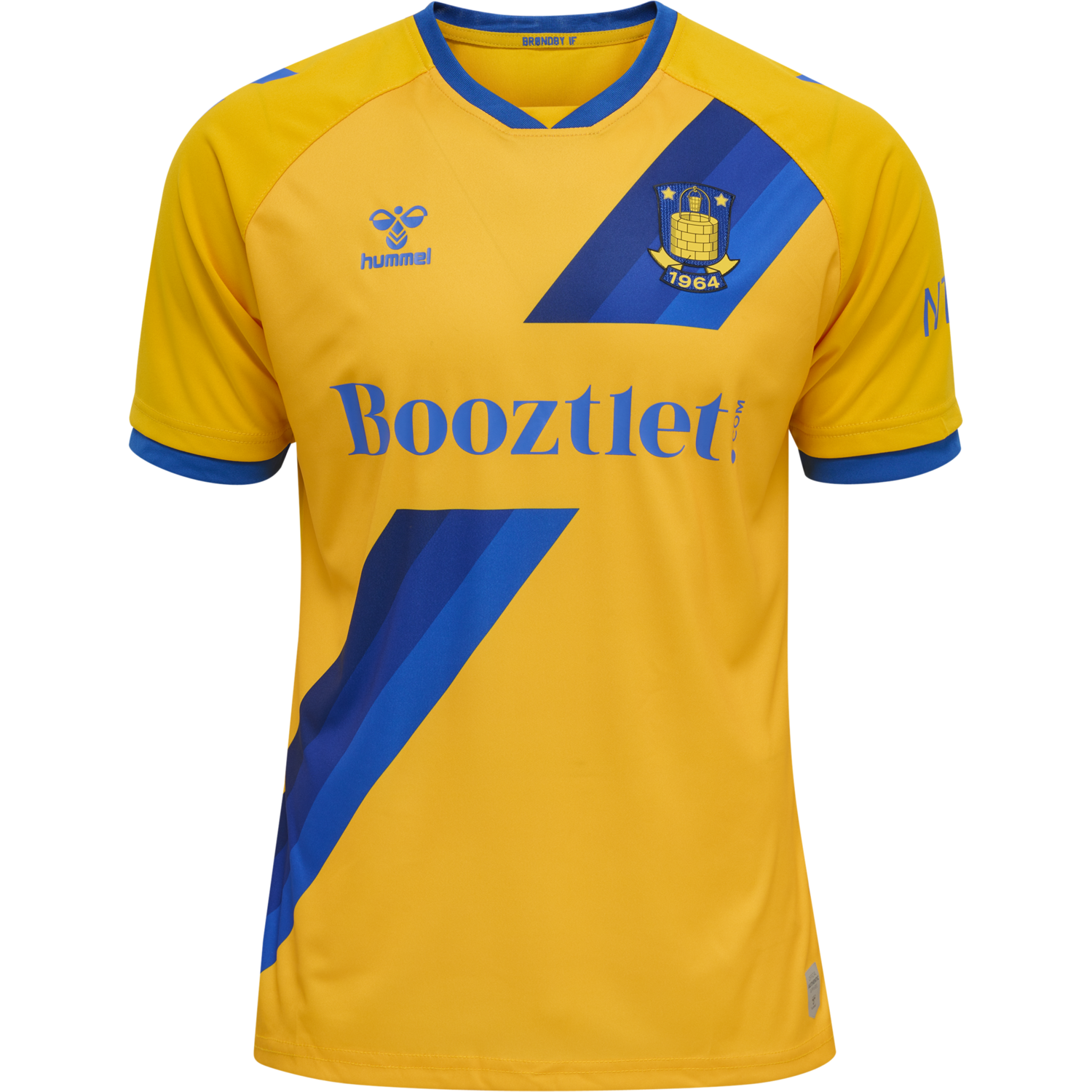 BR&Oslash;NDBY 21/22 HOME UEFA JERSEY S/S KIDS, 5001, packshot