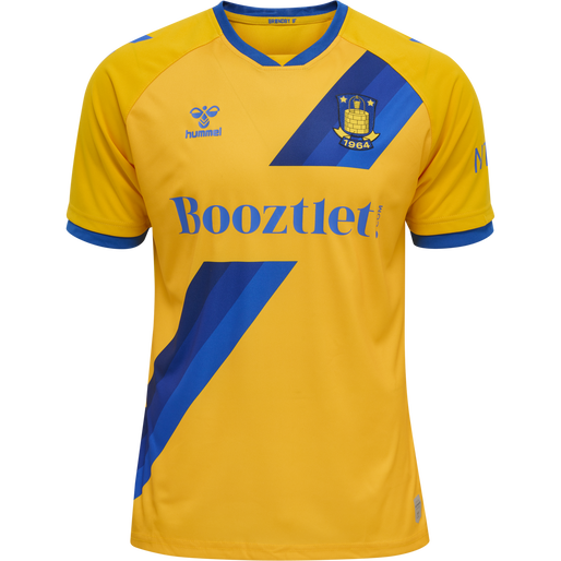 BRØNDBY 21/22 HOME UEFA JERSEY S/S KIDS, 5001, packshot