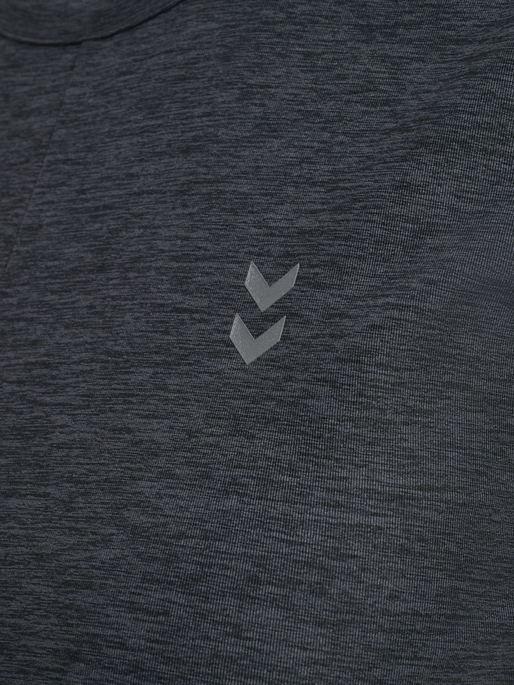 hmlYOGA WRAP W T-SHIRT S/S, EBONY hmlYOGA WRAP W T-SHIRT S/S, EBONY, packshot