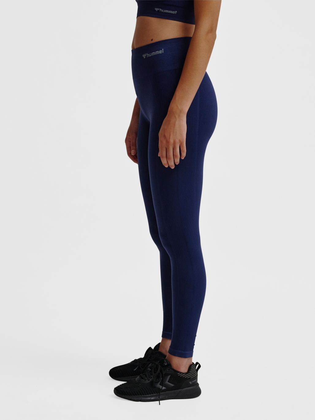 Seamless high waisted leggings top