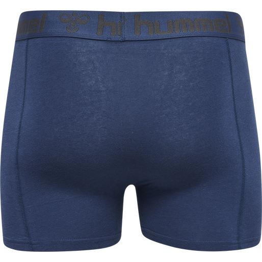 hmlMARSTON 4-PACK BOXERS, BLACK/INSIGINA BLUE, packshot