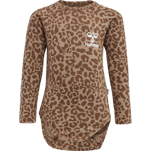 hmlNOMI BODY L/S, BEAVER FUR, packshot