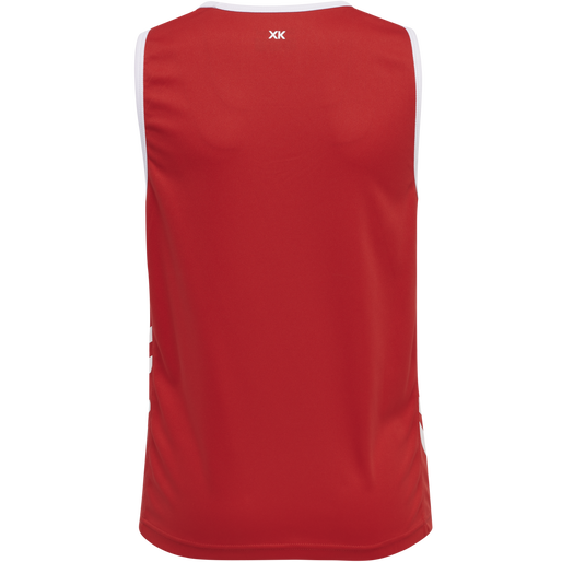 hmlCORE XK BASKET JERSEY KIDS, TRUE RED, packshot