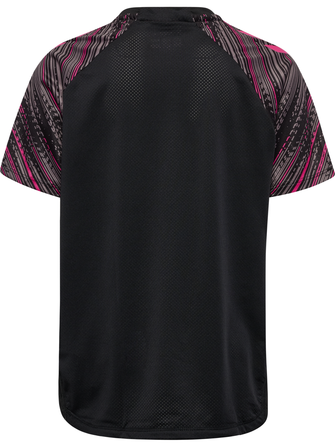 hmlBLAZE PRO TRAINING JERSEY KIDS, BLACK/PINK, packshot