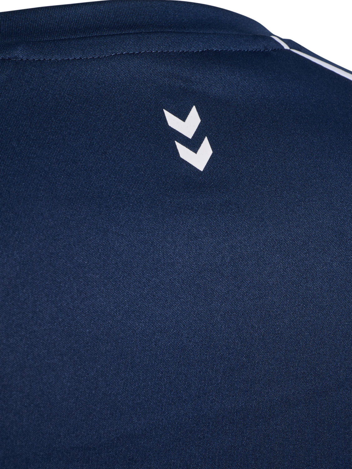 hmlPULSE TRAINING PRINT T-SHIRT SS, DRESS BLUES, packshot