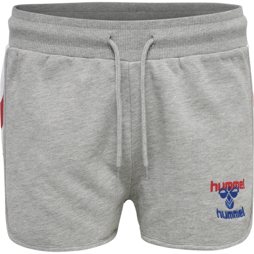 hmlIC DURBAN WOMAN SHORTS, GREY MELANGE, packshot