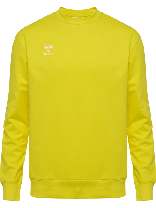 hmlGO 2.0 SWEATSHIRT, BLAZING YELLOW, packshot