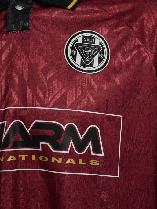 hmlLOOSE BAY SOCCER JERSEY L/S, SYRAH hmlLOOSE BAY SOCCER JERSEY L/S, SYRAH, packshot