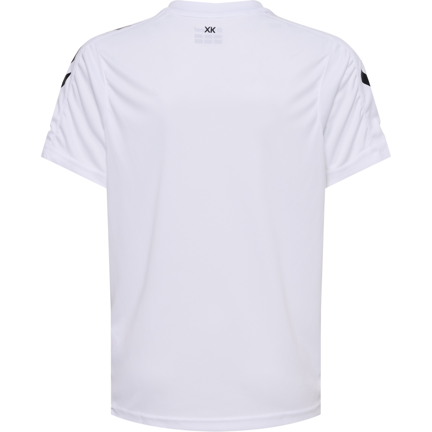 hmlCORE XK STRIPED JERSEY S/S KIDS, WHITE/BLACK, packshot