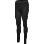 HUMMEL FIRST SEAMLESS TIGHTS WOMAN, BLACK HUMMEL FIRST SEAMLESS TIGHTS WOMAN, BLACK, packshot