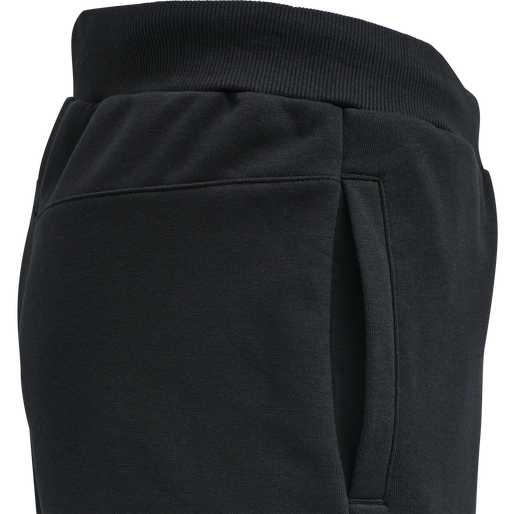 hmlAIDAN REGULAR PANTS, BLACK, packshot