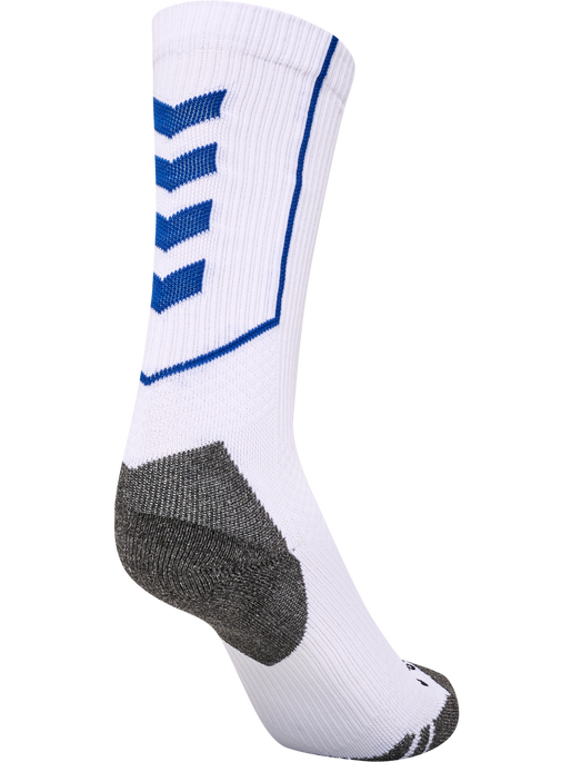 hmlPRO TRAINING SOCKS LOW, WHITE/TRUE BLUE hmlPRO TRAINING SOCKS LOW, WHITE/TRUE BLUE, packshot
