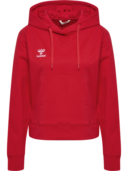 hmlGO 2.0 HOODIE WOMAN, TRUE RED, packshot
