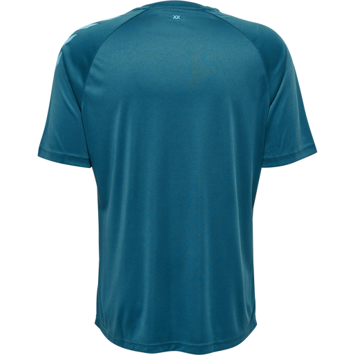 hmlCORE XK CORE POLY T-SHIRT S/S, BLUE CORAL hmlCORE XK CORE POLY T-SHIRT S/S, BLUE CORAL, packshot