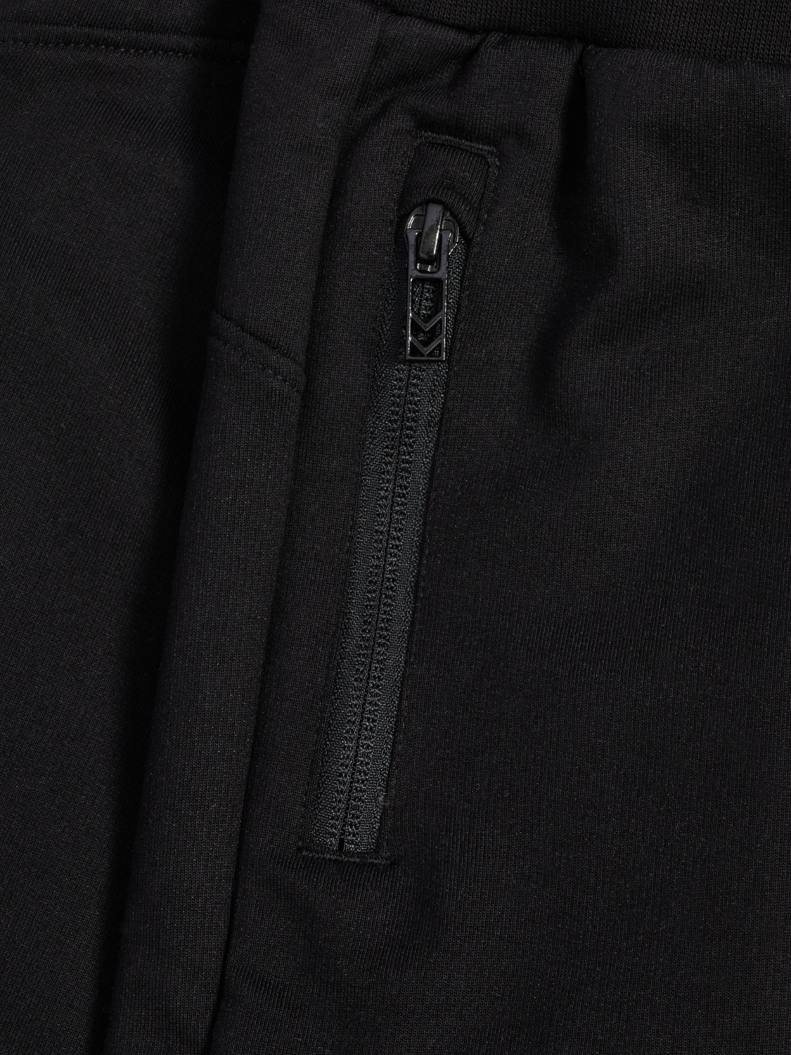 hmlJR REGULAR ADJ WAIST SHORTS, BLACK, packshot