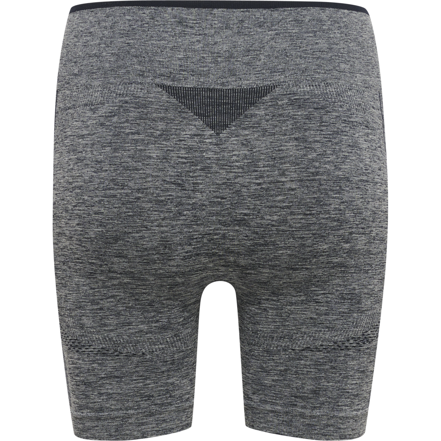 hmlMT UNA SEAMLESS MID WAIST SHORTS, BLUE NIGHTS MELANGE, packshot