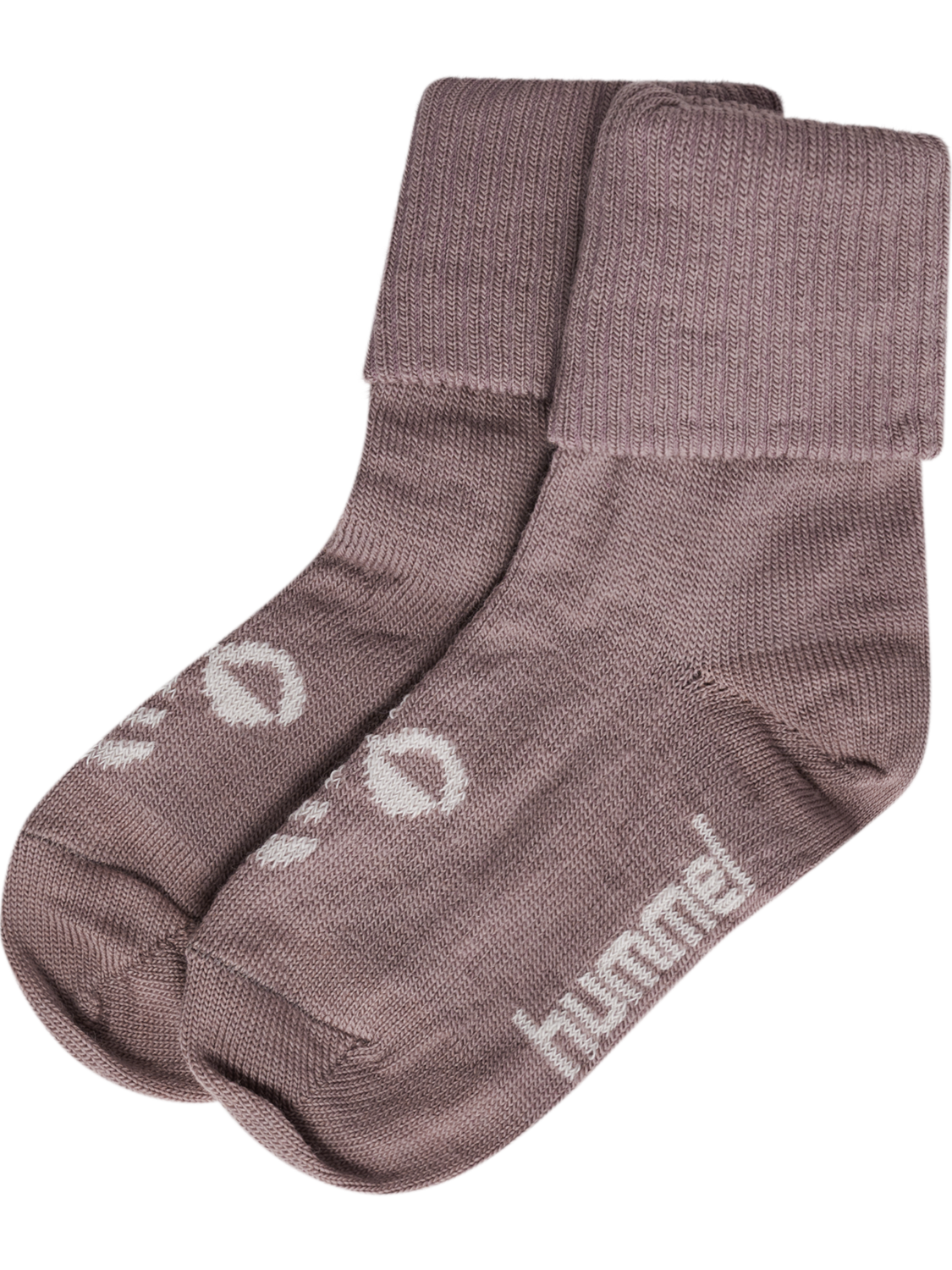 hmlMINI WOOL SOCKS, TWILIGHT MAUVE, packshot