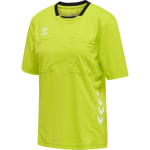 hmlREFEREE CHEVRON WO  JERSEY S/S, EVENING PRIMROSE, packshot