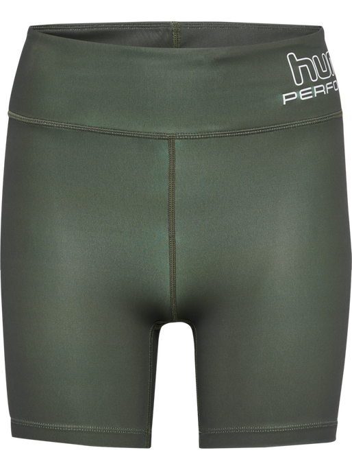 hmlTE FUNDAMENTAL MW TIGHT SHORTS, CLIMBING IVY, packshot