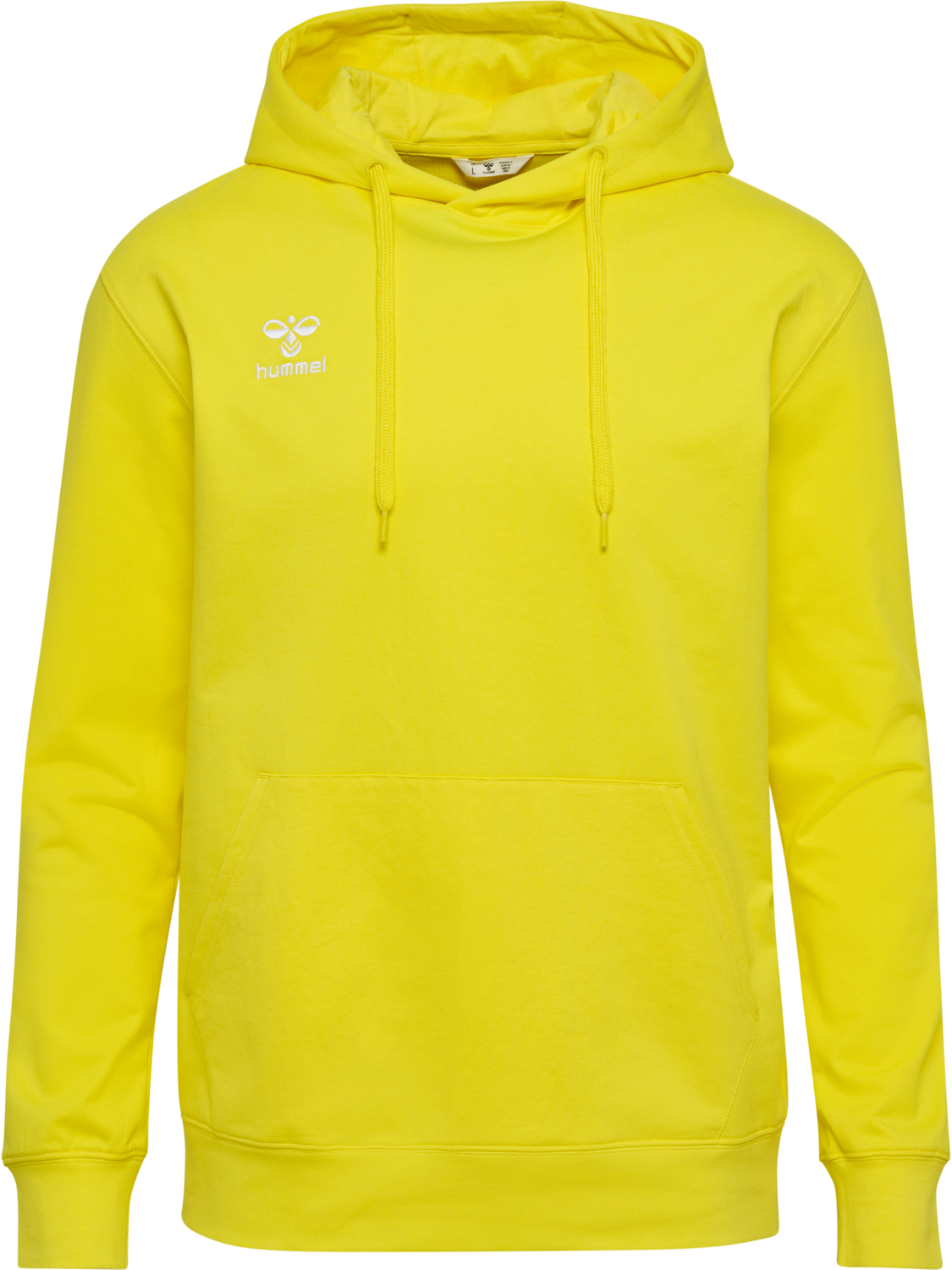 hmlGO 2.0 HOODIE, BLAZING YELLOW, packshot