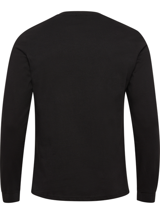 hmlBOOSTER T-SHIRT LS, BLACK hmlBOOSTER T-SHIRT LS, BLACK, packshot