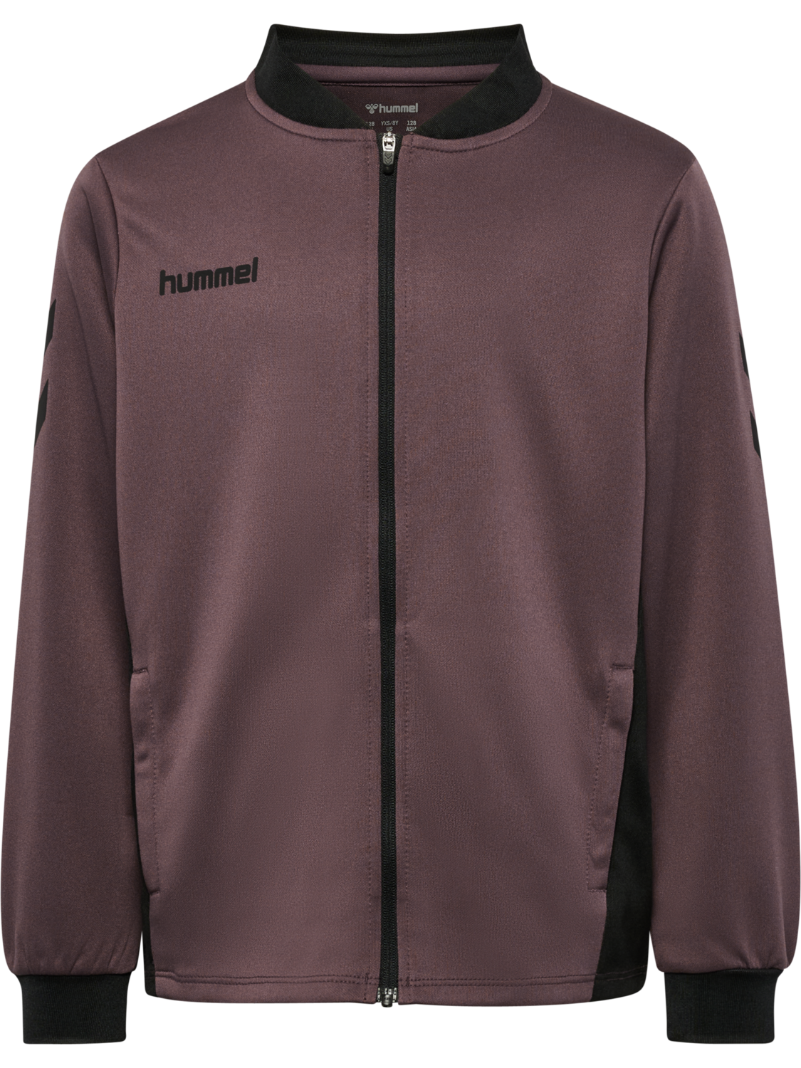 hmlBLAZE CLUB 26 ZIP JACKET KIDS, HUCKLEBERRY, packshot