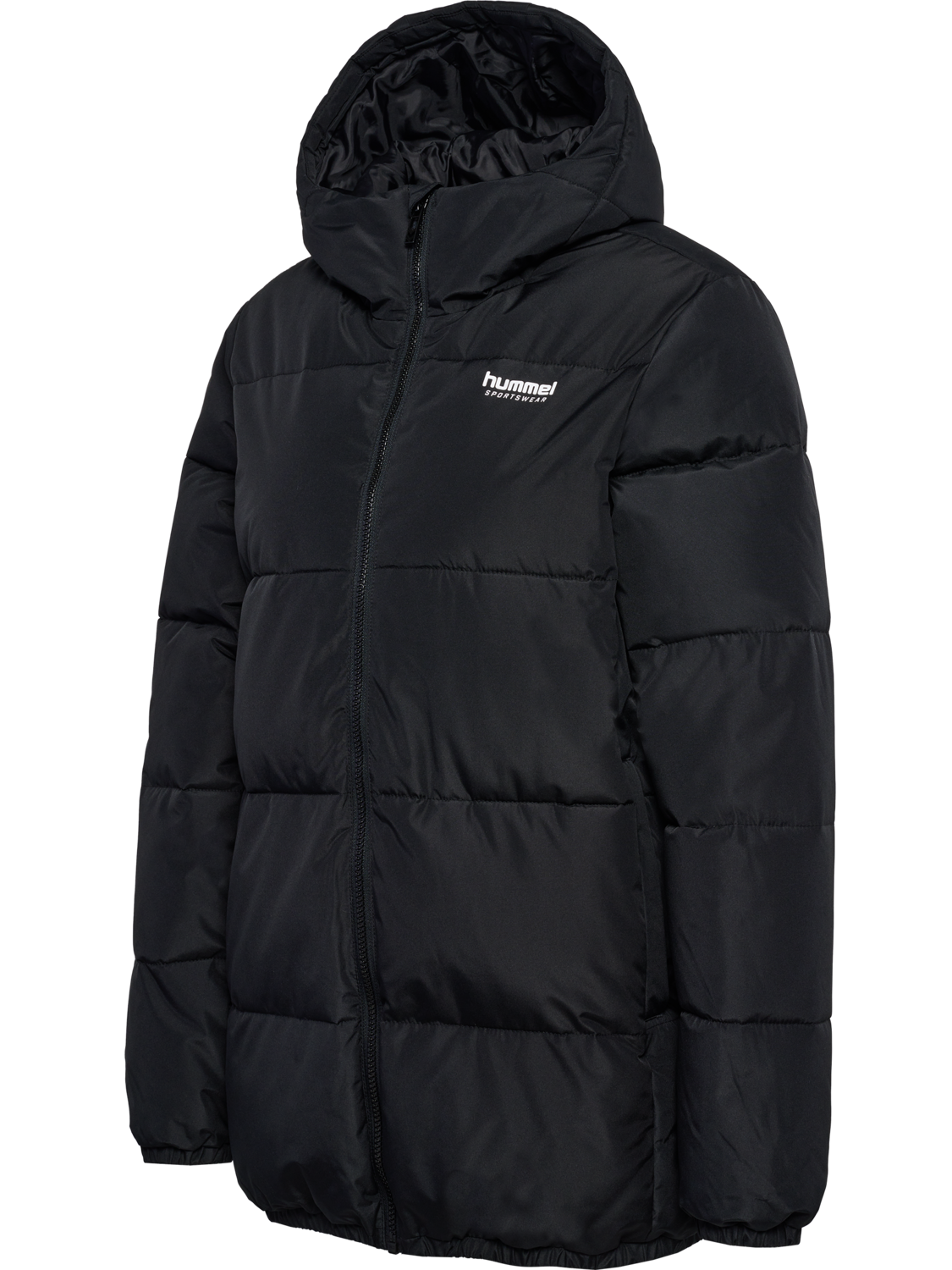 hmlLGC NICOLA PUFF JACKET, BLACK, packshot