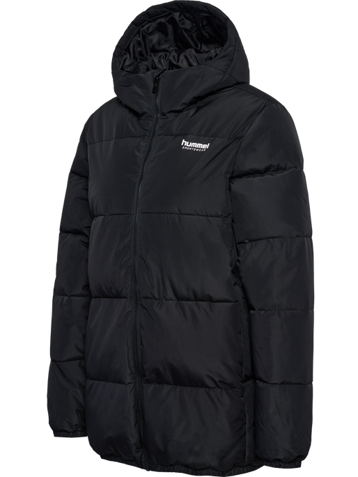 hmlLGC NICOLA PUFF JACKET, BLACK, packshot