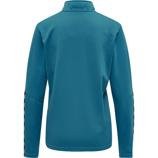 hmlAUTHENTIC HALF ZIP SWEATSHIRT WO, CELESTIAL, packshot