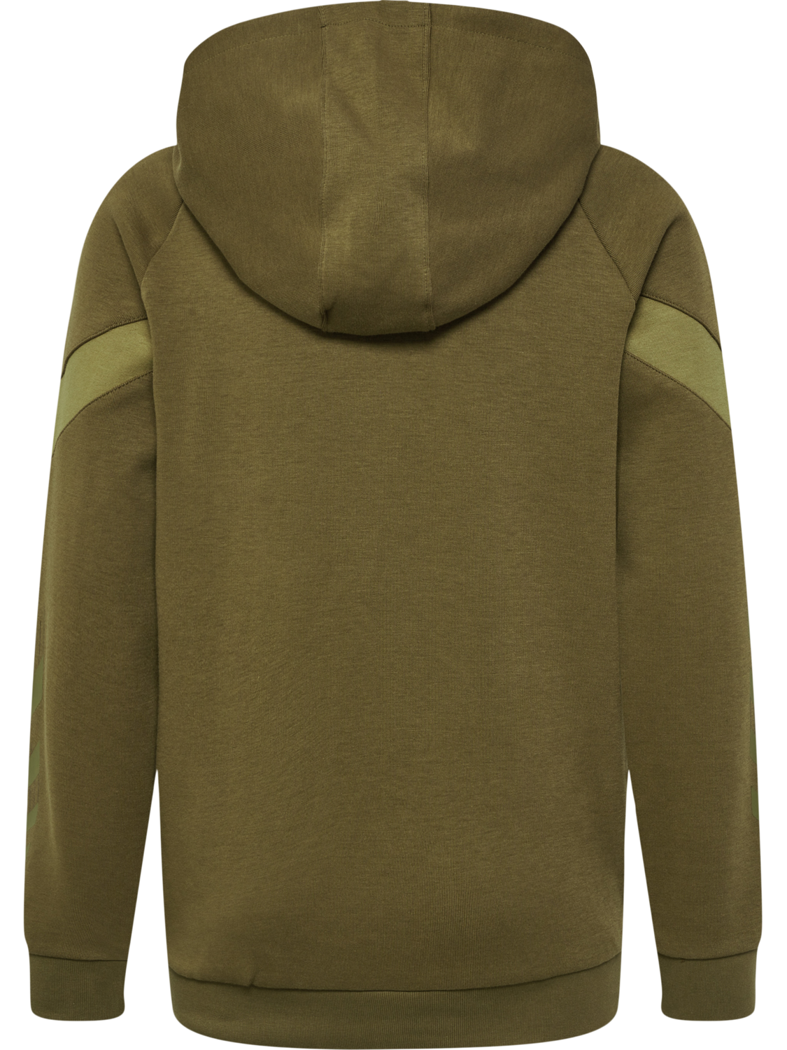 hmlTRAVEL SWEAT HOODIE KIDS, MILITARY OLIVE, packshot