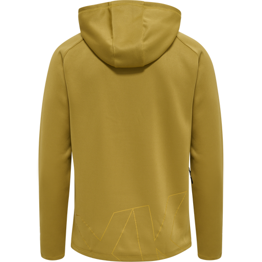 hmlCIMA XK HOODIE, ANTIQUE GOLD, packshot