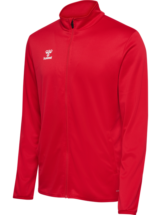 hmlESSENTIAL TRACK JACKET, TRUE RED, packshot