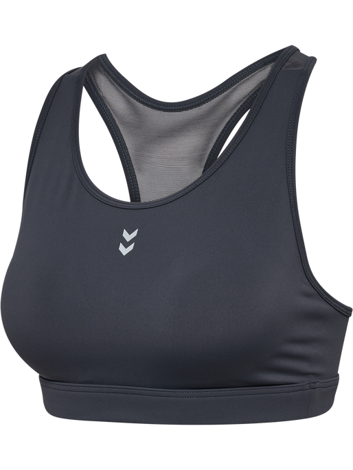 hmlPULSE MEDIUM SUPPORT BRA, EBONY hmlPULSE MEDIUM SUPPORT BRA, EBONY, packshot